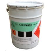 Peint solvantée jaune pour marquage sol (pot de 5 kg)