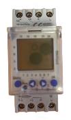 Horloge digitale hebdomadaire 230V AC - 2 contacts 17 prog
