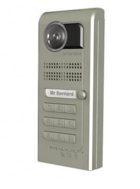 050102/Interphone AUDIO Villa 1 bouton +clavier code+gestion 15ans