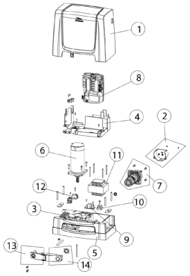 Pièces détachées du NEOS300-300EHP-400-400EHP-600-600EHP-1000EHP