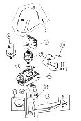 Pièces détachées du moteur FACIL3-3E-3EH DITEC