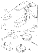 Pièces détachées du déverouillage CUBIC3-3H-3D-3DH-30-30H-30D-30DH