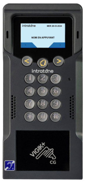 Interphone vidéo ONLY1+03-0102+20 badges, prépayé 15ans max 10 logts