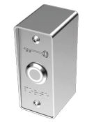 BP INOX 19 mm vert/blanc NO+NC 6 fils soudés+boitier saillie