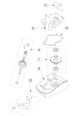 Pièces détachées du déverouillage FACIL3-3E-3H-3EH