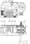 Pièces détachées du moteur DOD120-123-130 DITEC