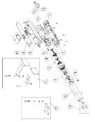 Pièces détachées du moteur LUXO 3R-3B-3BH-4BH-5B-5BH DITEC