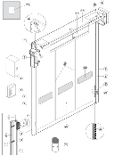 Pièces détachés des porte SMART RESET DITEC ENTREMATIC