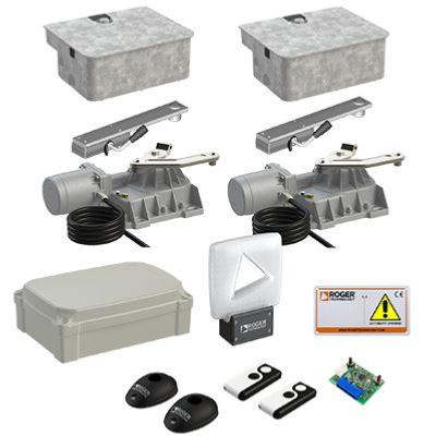 Kit enterré BRUSHLESS 36V battant 4m max