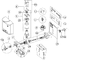 Pièces détachées du moteur CROSS514-E-VE-18-E-VE-15V-19V DITEC