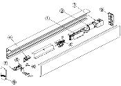 Pièces détachées des portes REX-S DITEC