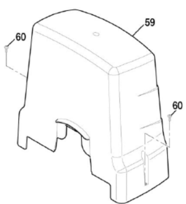 Capot pour moteur H30